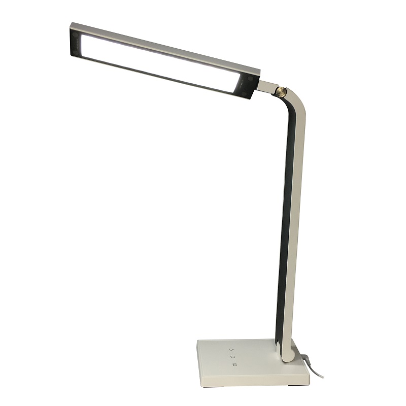 528 Přenosné LED Desk Lamp Reading Light Four Sections Foldable Rechargeable No Glaring and Eye Protection